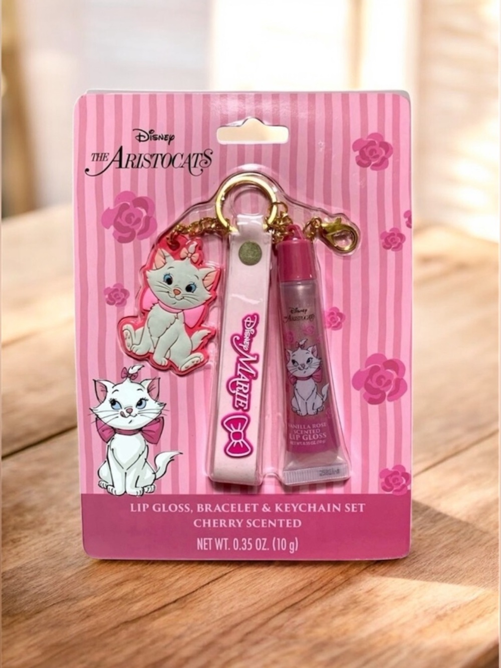 Disney Aristocats Pink Keychain Set - Picture 3 of 3
